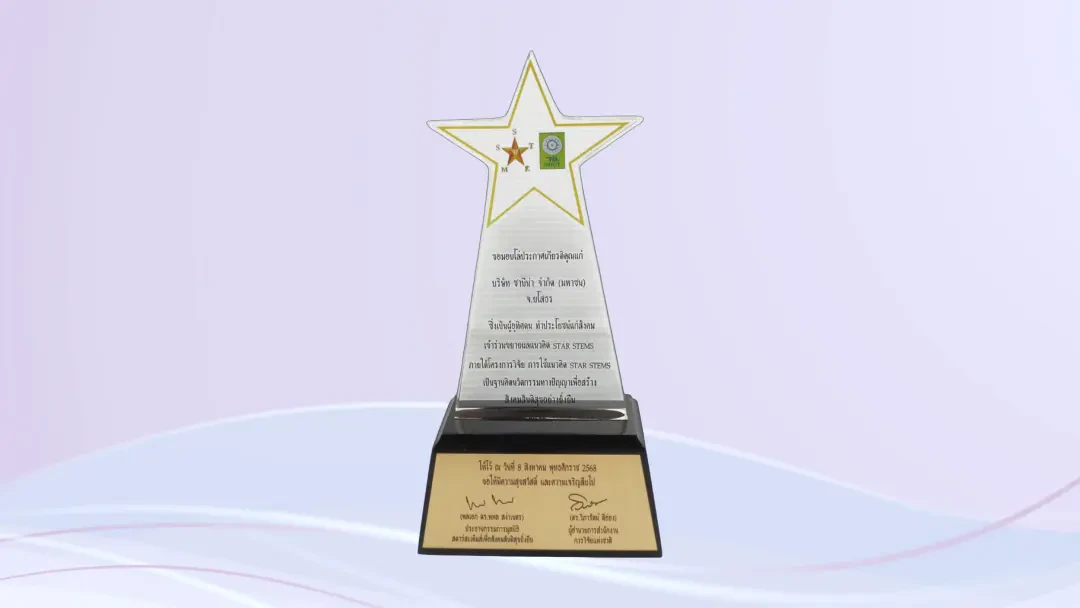 รางวัล STAR STEMS ประจำปี 2568 จากมูลนิธิสตาร์สะเต็มส์เพื่อสังคมสันติสุขยั่งยืน