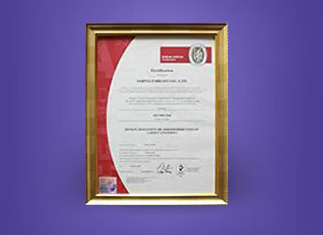 Certified with ISO9001: 2000