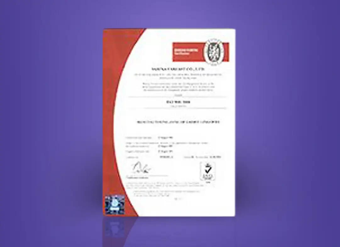 Certified with ISO9001: 2008